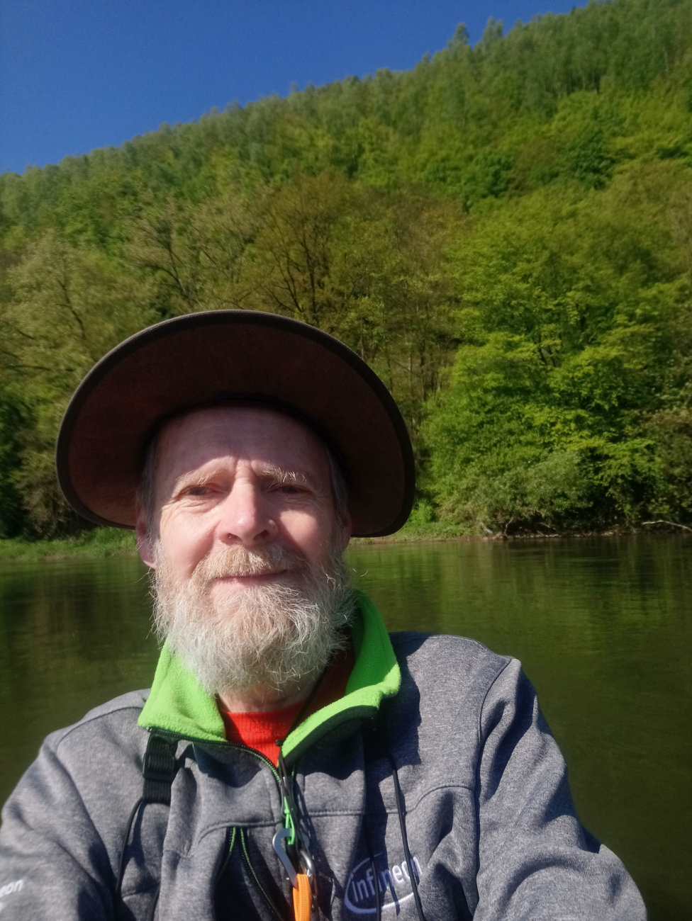 Ich auf der Weser