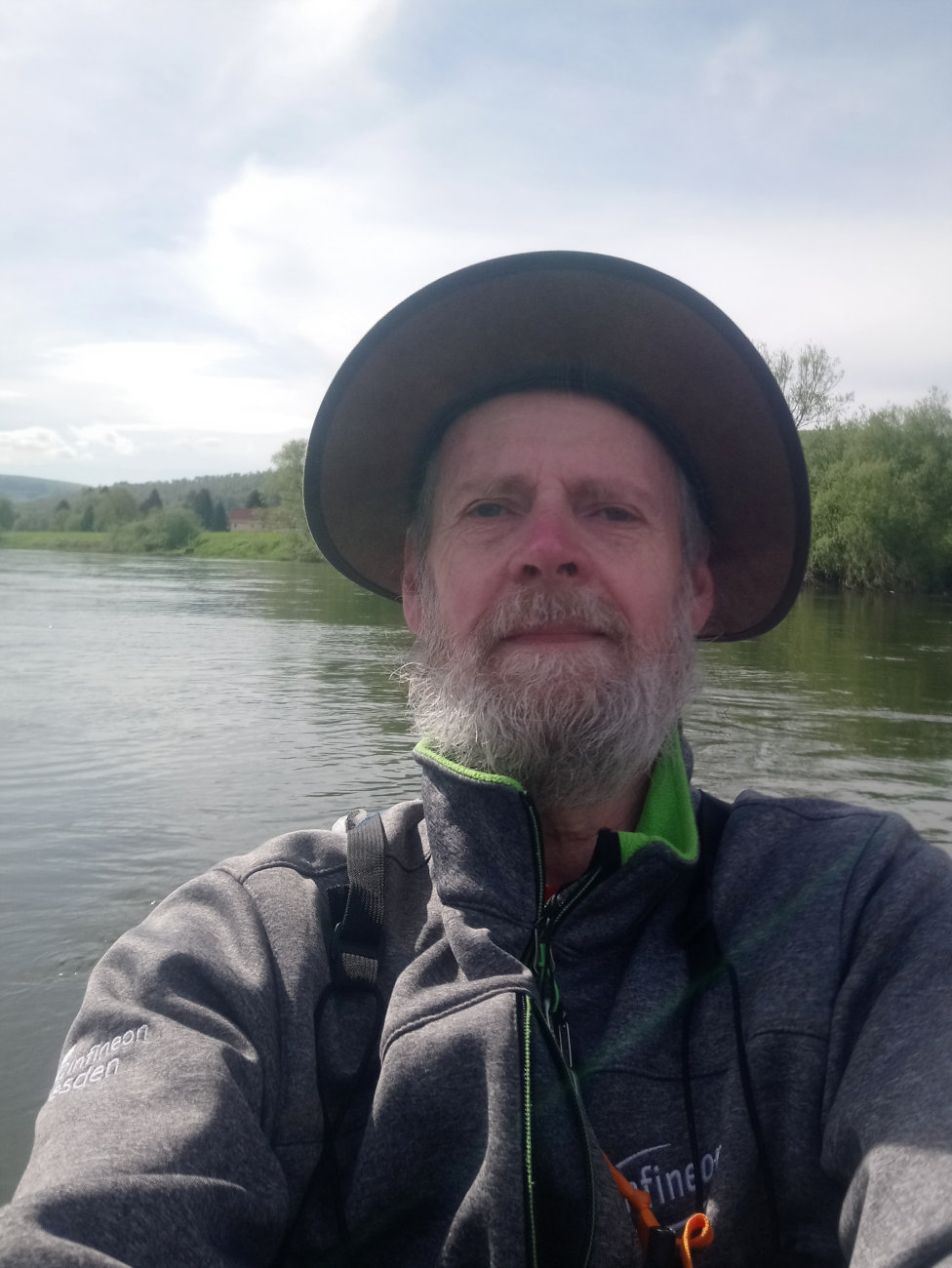 Ich auf dem Wasser