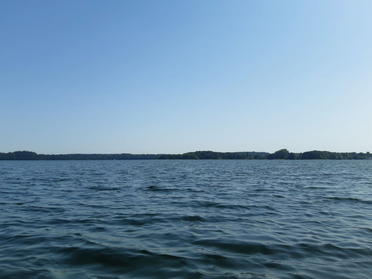 Schweriner See Blick voraus