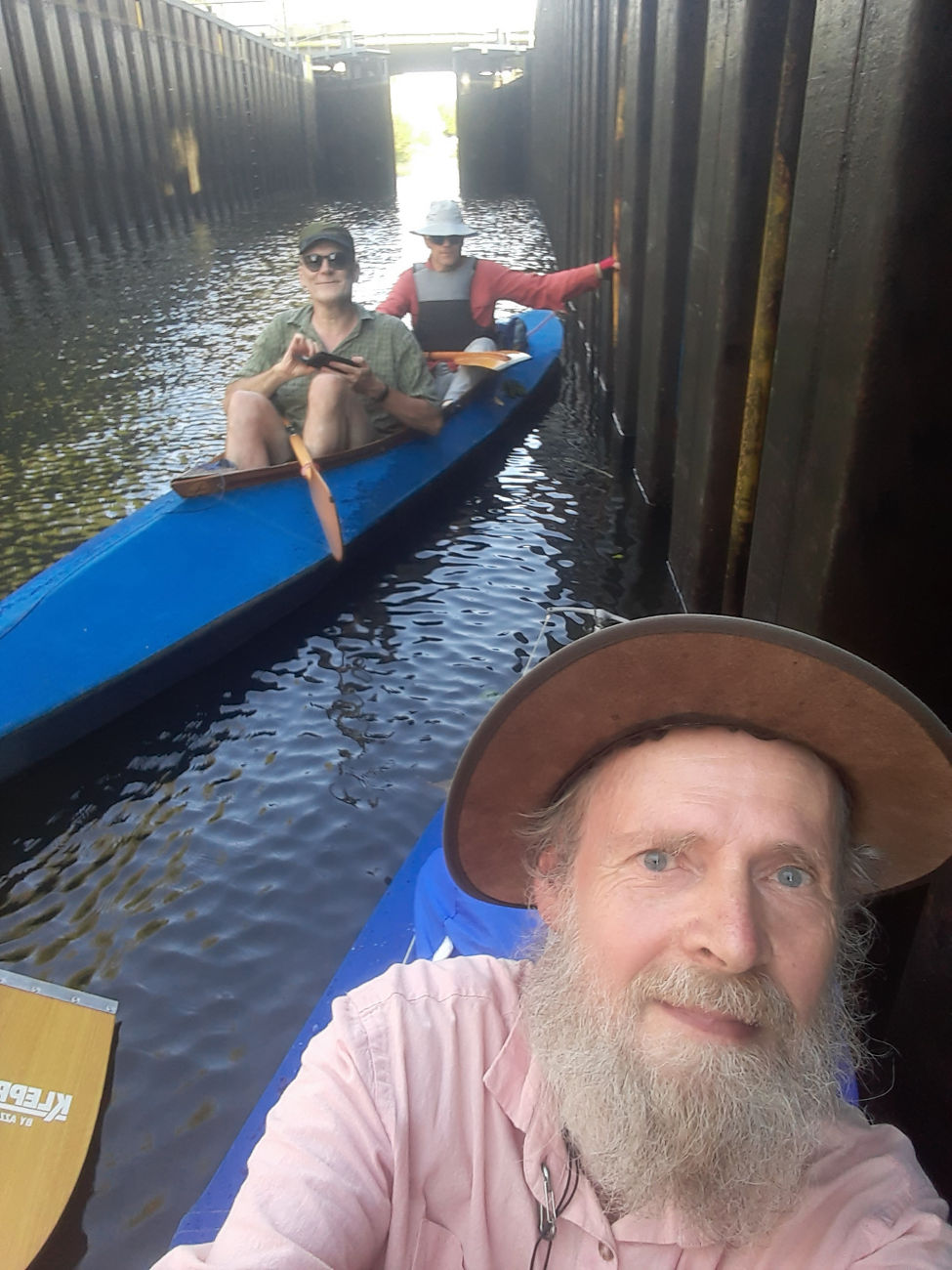 In der Schleuse Parchim