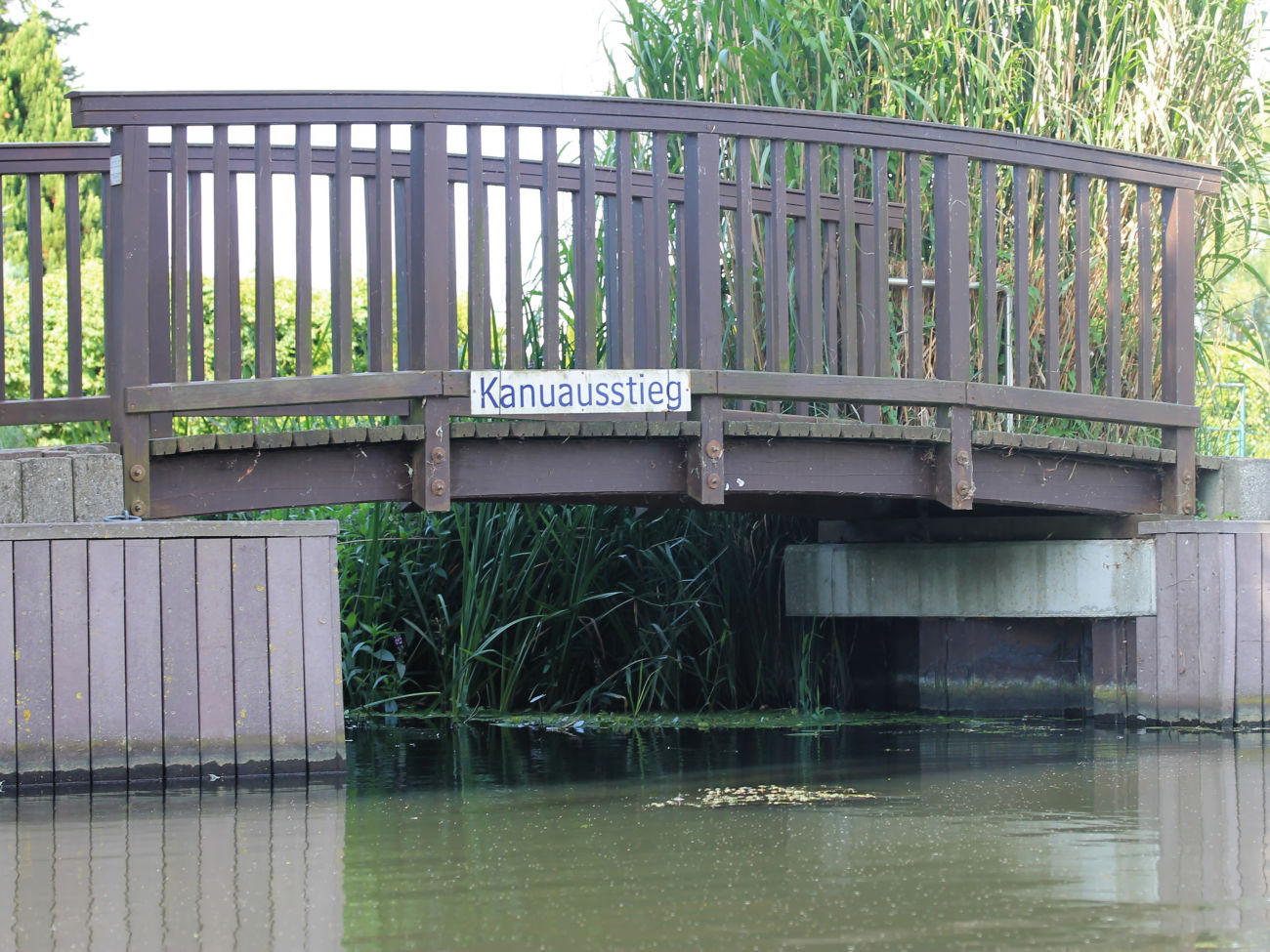 Kanuausstieg Wasserwanderrastplatz Parchim