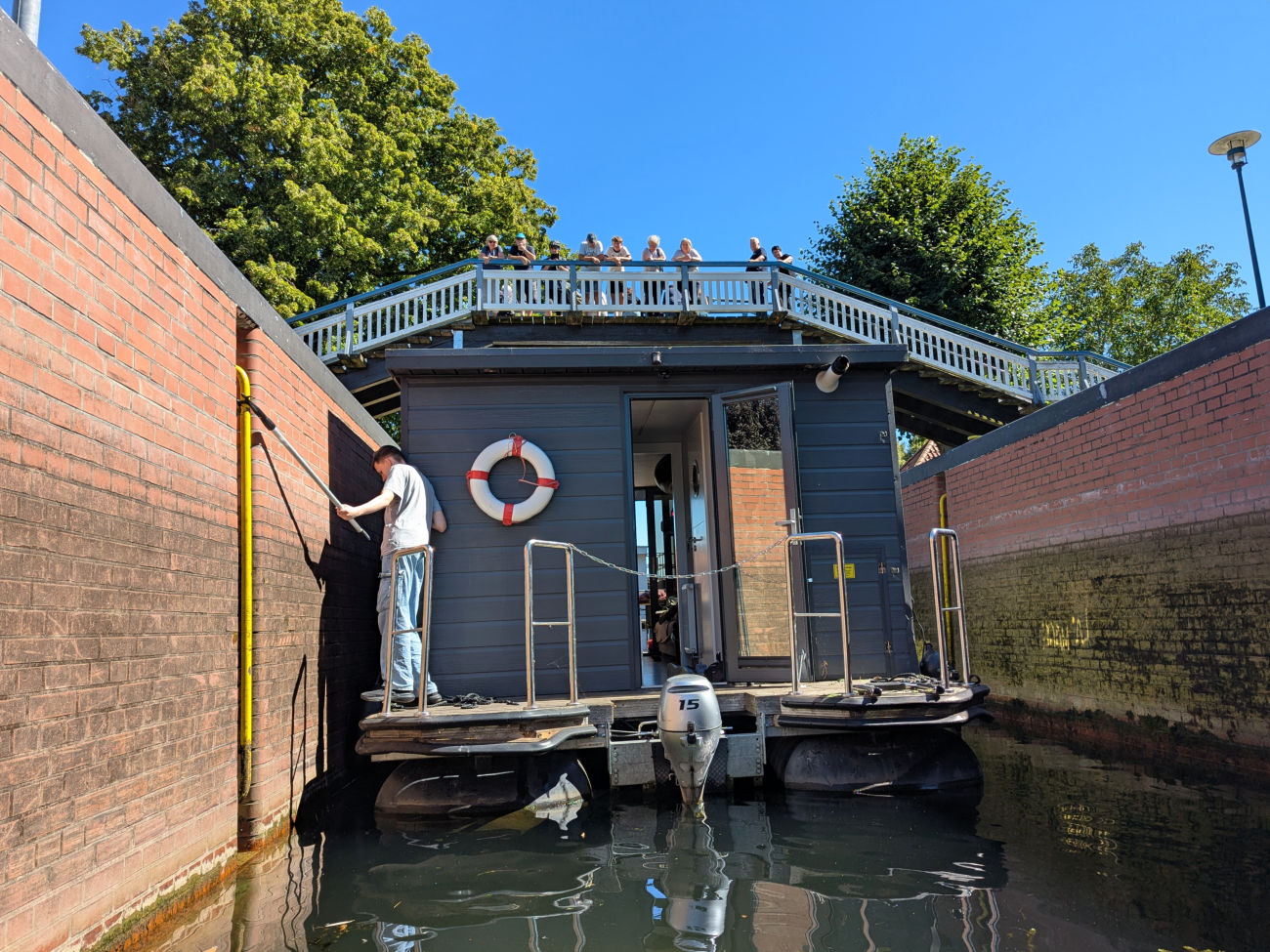 Schleuse Plau unten