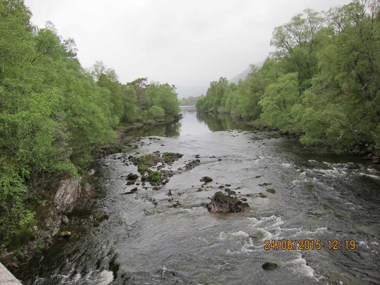 Abfluß Loch Affric