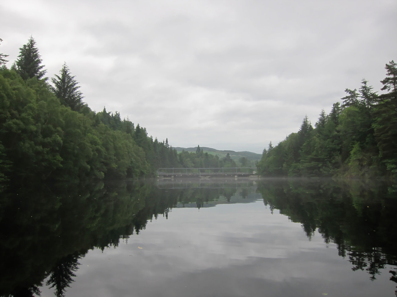 Staumauer Aigas Dam