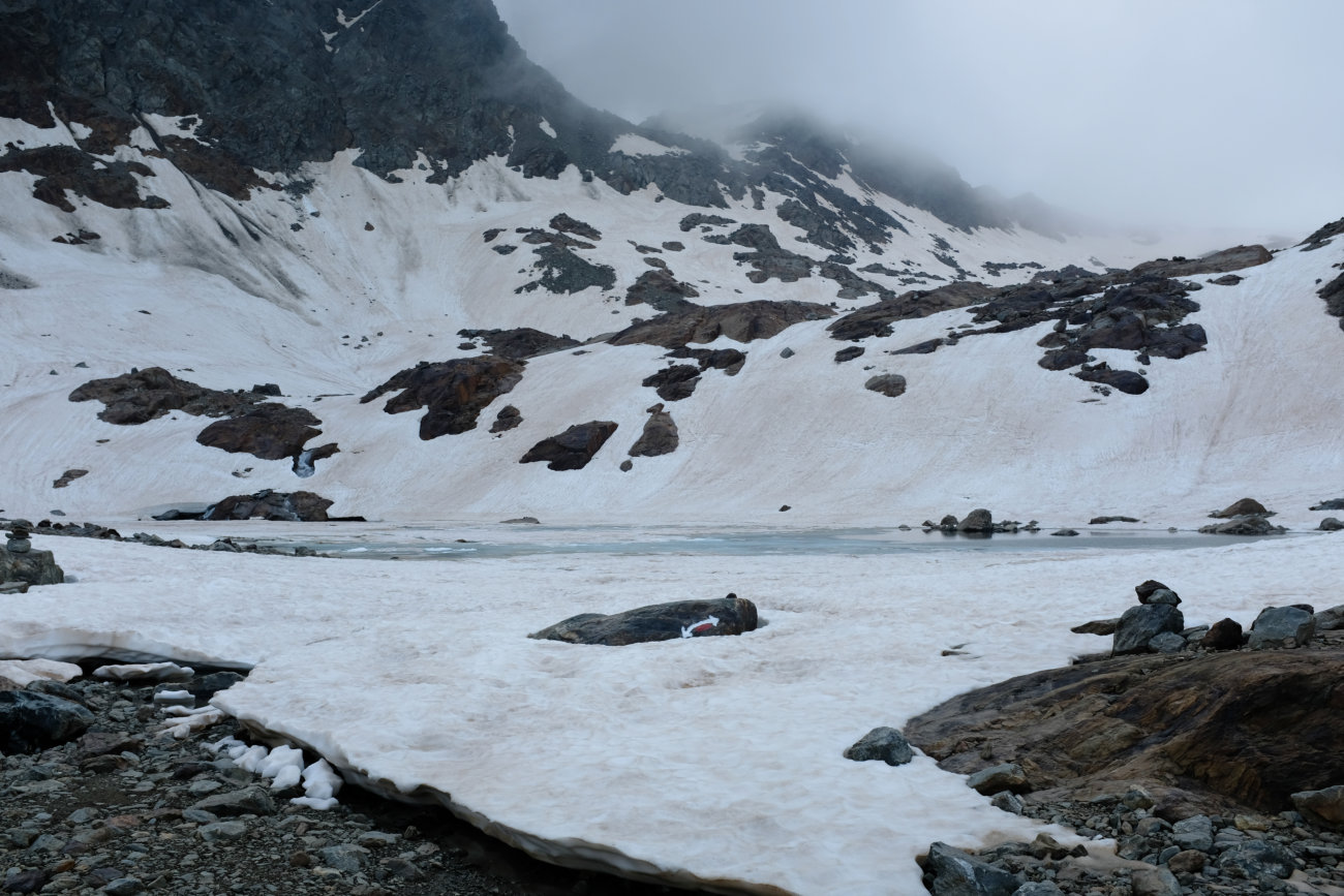 zugefrorener See