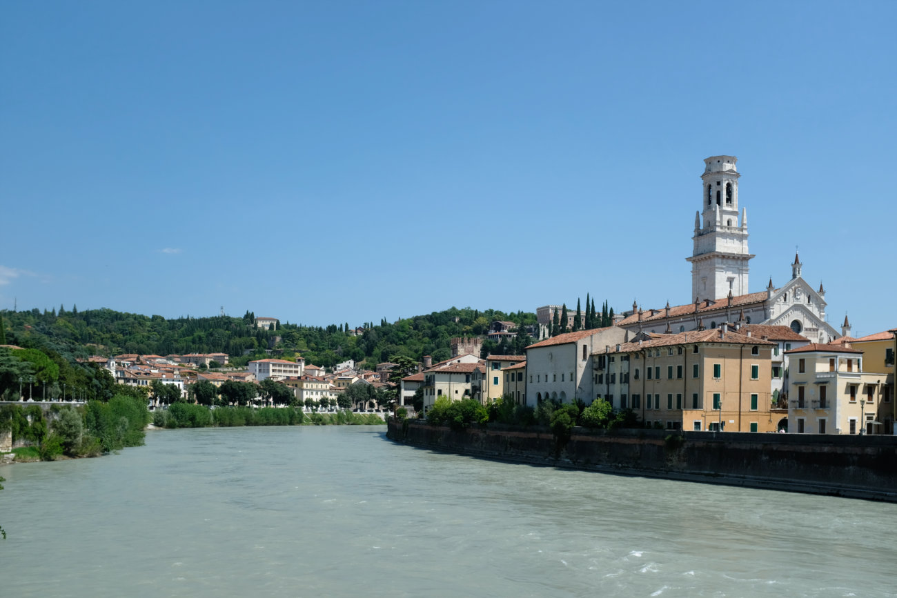 Etsch bei Verona