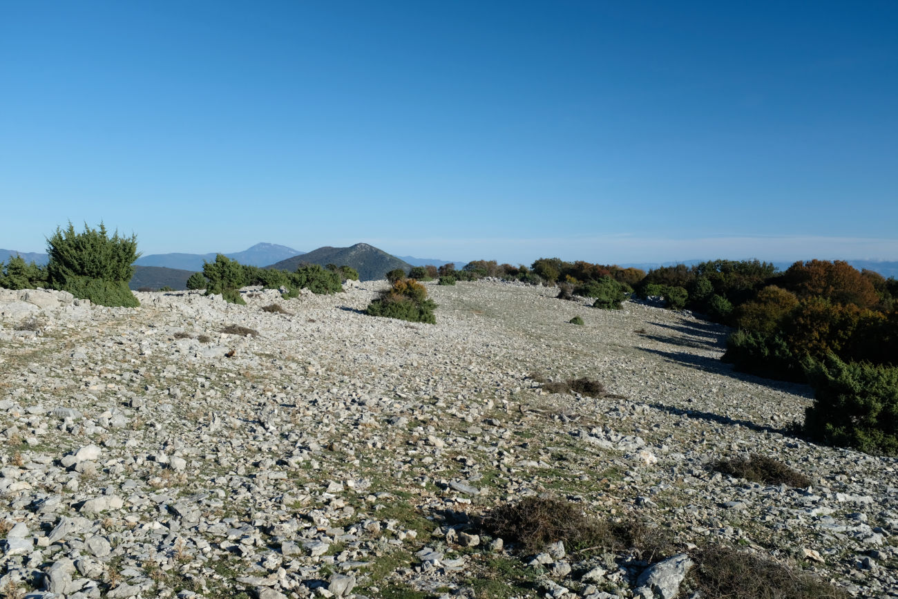Rückblick auf dem Kamm