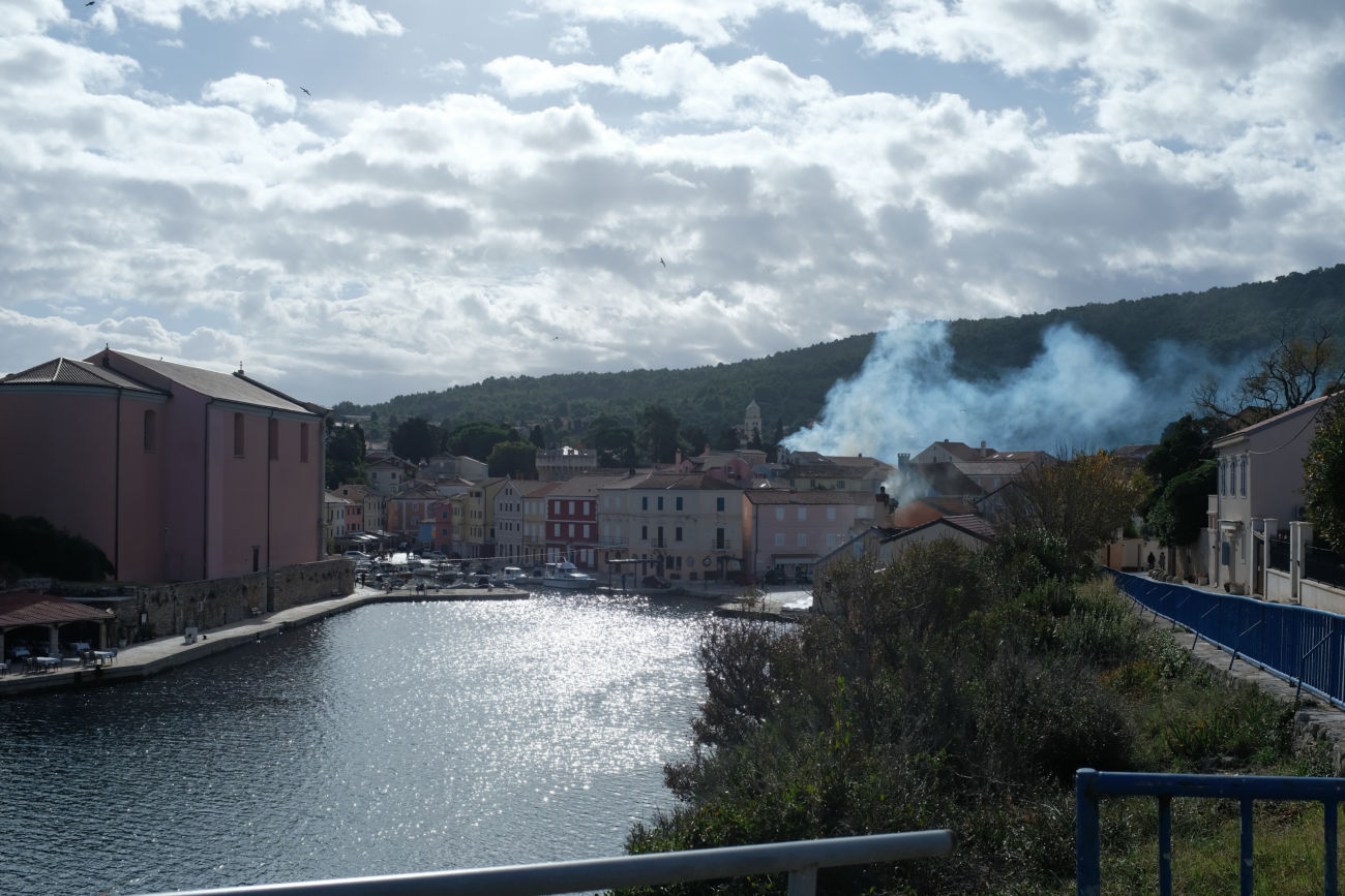Veli Lošinj brennt