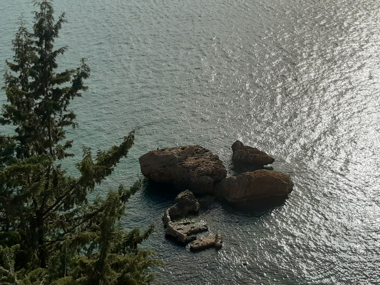 vorgelagerte Insel