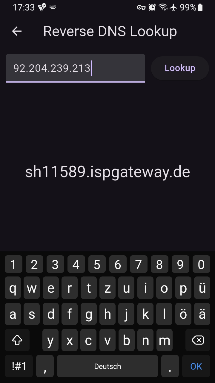 Reverse DNS